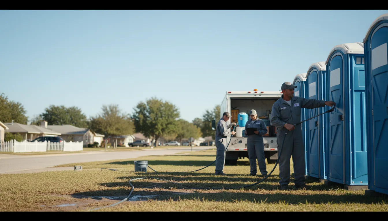 Long-Term Portable Toilet Rental in Searcy, AR near me